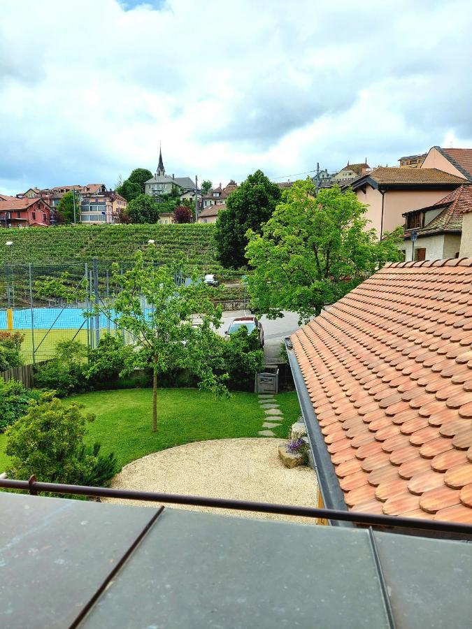 Aux Trois Soleils Bed & Breakfast Chexbres Dış mekan fotoğraf